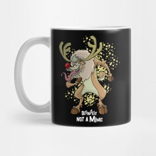 Roleplaying Mimic Creature RPG Joke Meme DM PnP Christmas Mug